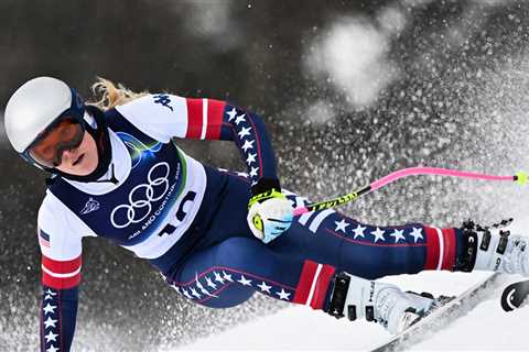 Lindsey Vonn Completes Downhill Test Run At Olympics Despite ACL Tear