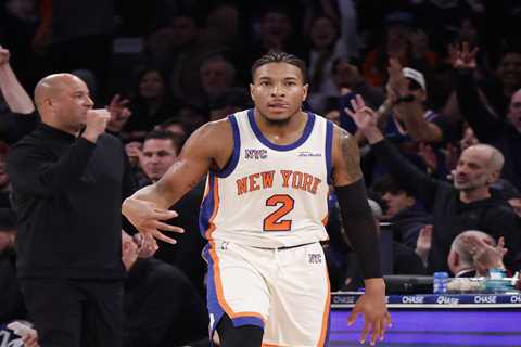 The ‘give-and-go’ injury recovery that will determine if Knicks’ Miles McBride can return for..