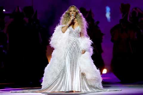 Mariah Carey Nails Italian Rendition of ‘Volare’ & ‘Nothing Is Impossible’ at Olympics..