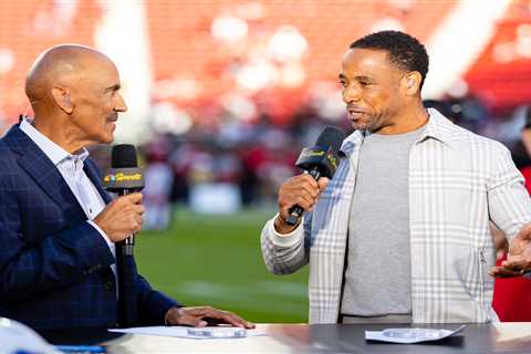 Rodney Harrison shades Tony Dungy during Super Bowl broadcast over Bill Belichick Hall of Fame vote