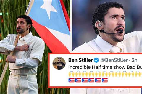 That Was F****** Beautiful: Here's How People Are Reacting To Bad Bunny's Super Bowl Halftime..
