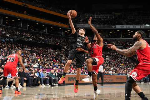 Nolan Traore powers shorthanded Nets to win over Bulls as rookie’s emergence continues