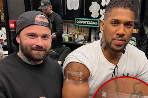 Anthony Joshua Honors Late Friends With Tattoos After Fatal Car Crash