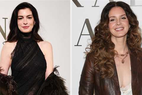 Anne Hathaway, Lana Del Rey, And 30 More Of The Best Celebrity Looks At New York Fashion Week 2026