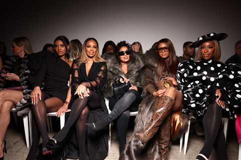 Claire’s Life: Front Row at Christian Siriano with Jackie Aina, Whoopi Goldberg, Monica, Althea..