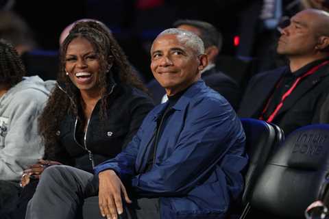 Barack and Michelle Obama headline celebrity-filled 2026 NBA All-Star Game at Intuit Dome in..