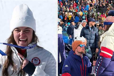 Olympic Athlete Breezy Johnson Hit Back At People Who Accused Her Fiancé Of “Stealing Her Moment”..