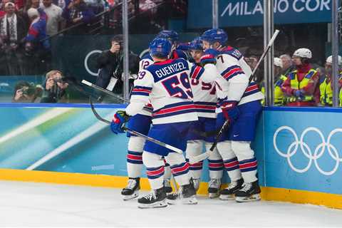 USA crushes Slovakia to set up Olympic gold medal showdown with Canada