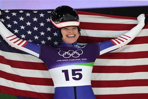 US military Olympian Kelly Curtis shares love of country and fellow Americans competing in Milan..