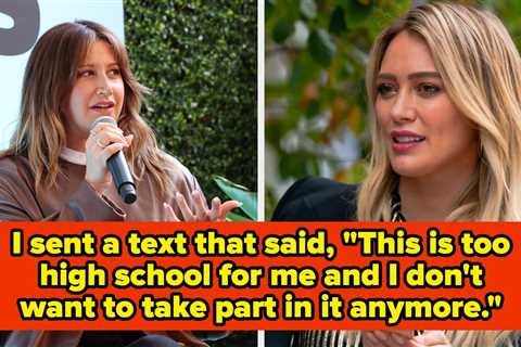 Hilary Duff Finally Addressed The Toxic Mom Group Drama With Ashley Tisdale, And Here's What She..