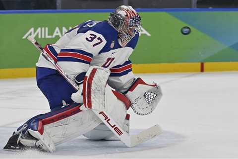 ‘Incredible’ Connor Hellebuyck not letting NHL playoff woes get to him in Olympics
