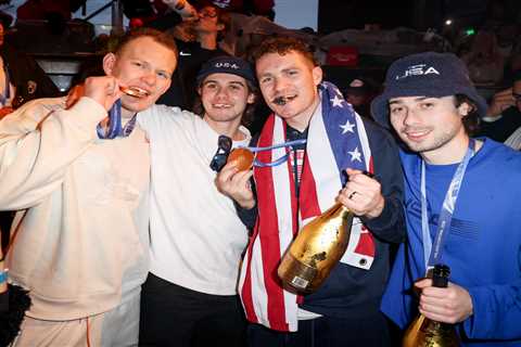 Team USA rages at Miami nightclub after gold medal win in wild booze-filled scene