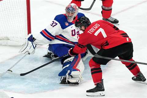USA hockey’s Connor Hellebuyck enjoying life as ‘Secretary of Defense’
