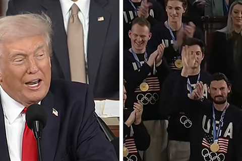President Trump Honors Team USA Hockey At State of the Union Address