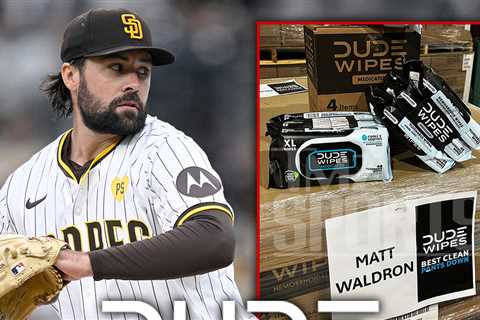 MLB's Matt Waldron Offered Free Dude Wipes After Butt Infection Surgery