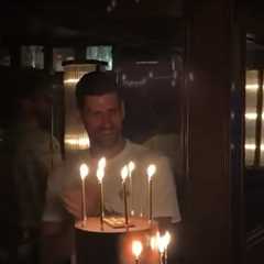 Luka Doncic Celebrates Birthday With Novak Djokovic After Lakers Win