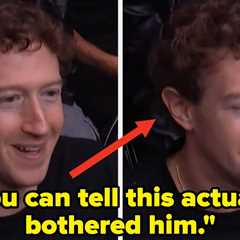 Mark Zuckerberg's Reaction To Being Booed At A UFC Fight Is Going Viral