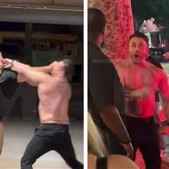 Shirtless 'Sandlot' Star Marty York in Fist Fight Outside L.A. Club, on Video