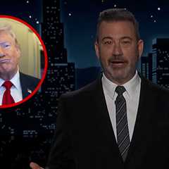 Jimmy Kimmel Mocks Trump, FCC for Threatening Networks Over Iran War Coverage