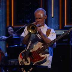 Flea Plays Moving Jazz Cover of Frank Ocean’s ‘Thinkin Bout You’ on Bass and Trumpet on..
