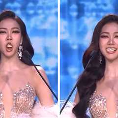 Miss Thailand Contestant Loses Veneers During Speech on Live Stream, Watch