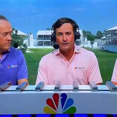 Tiger Woods’ teammate calls DUI arrest ‘very disturbing’ during NBC broadcast