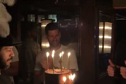 Luka Doncic Celebrates Birthday With Novak Djokovic After Lakers Win