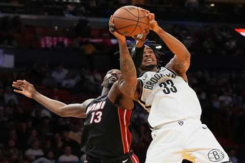 Listless Nets handled by Heat as losing streak hits nine with tanking race tightening