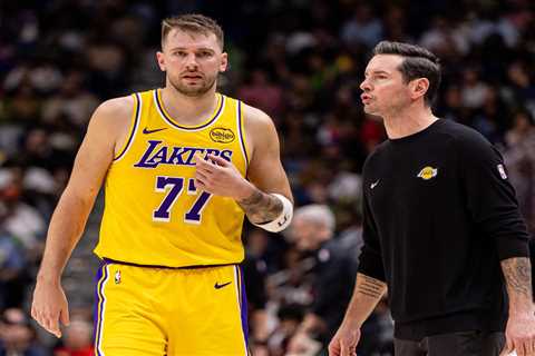 JJ Redick, Luka Dončić don’t have drama, but viral moment was revealing