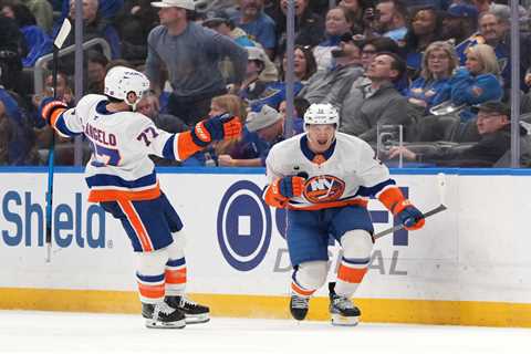 Islanders’ late magic continues with wild comeback win over Blues