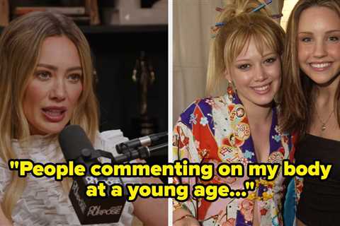 Hilary Duff Said She Struggled For A Little While After People Constantly Compared Her Body To..