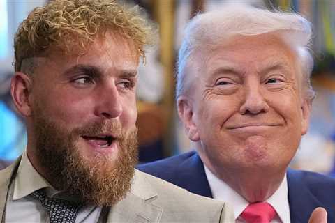 Jake Paul Flirts With Political Run During One-On-One With Donald Trump
