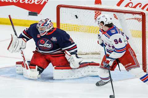 Rangers beat Jets to continue winning ways at worst possible time