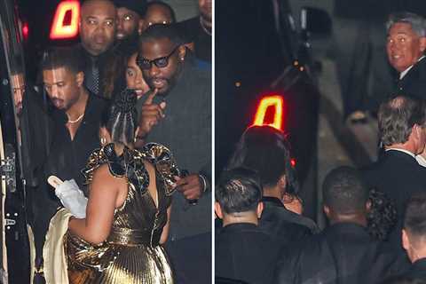 Celebrities Hit Beyoncé's Chateau Marmont Oscars After-Party