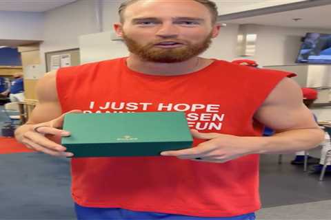 Brandon Nimmo thanks teammate for jersey number with $25,000 gift