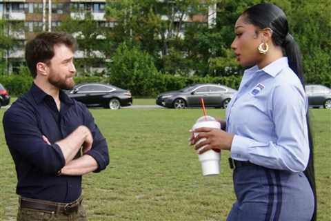 Watch Megan Thee Stallion Get Flirty With Daniel Radcliffe in ‘The Fall & Rise of Reggie Dinkins’..