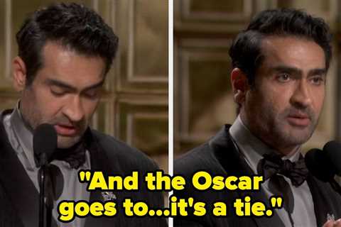 There Was Genuinely Just A Tie At The Oscars