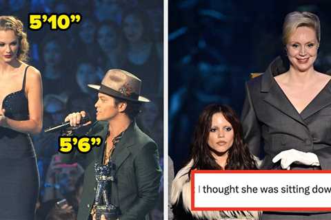 14 Photos Of Super Short Celebrities Next To Super Tall Celebs — And No, These Are Not Edited