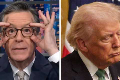Stephen Colbert Just Gave Donald Trump A Hilarious 4-Word Nickname, And The Internet's Reactions..