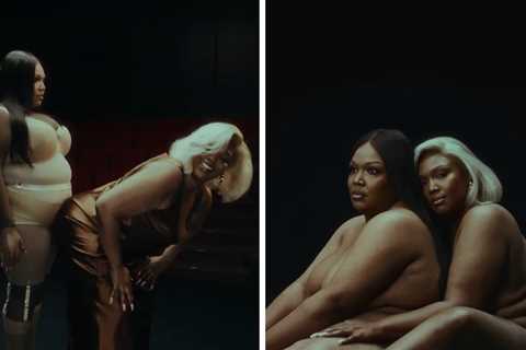 Lizzo Strips Down, Meets Former Self in 'Don't Make Me Love U' Music Video