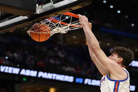 Olivier Rioux, Florida’s 7-foot-9 phenom, makes March Madness history