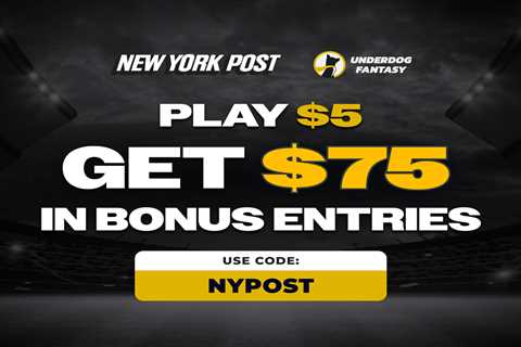 Underdog promo code NYPOST: Play $5, get $50 in fantasy bonus entries for Nebraska vs. Vanderbilt