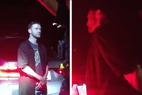 Justin Timberlake DWI Arrest Police Body Cam Video Released
