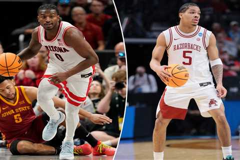 How to watch Arizona vs. Arkansas in March Madness 2026 Sweet 16 for free