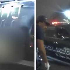 Dead Body Found Inside Cop Car Parked Outside Police Headquarters, Video Shows