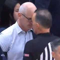 Dan Hurley reveals why he gave ref ‘head hug’ in controversial March Madness moment