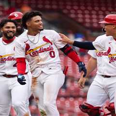 Cardinals’ Masyn Winn shares photo of wrecked car following crash hours after Mets walk-off