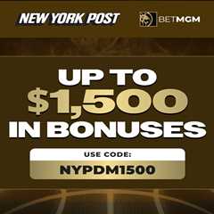 BetMGM bonus code NYPDM1500: Get a 20% first deposit match up to $1,500 for Michigan vs. Arizona