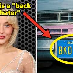 Sabrina Carpenter's House Tour Music Video Is Full Of Hidden Details, And I'll Bet You Didn't Even..