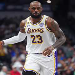 LeBron James out for Lakers’ home game vs. Thunder